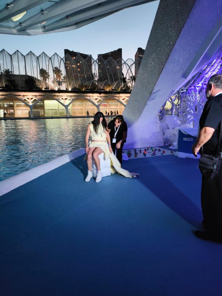 Clec 2023 – Paula Cuevas y JC Vega en el making of del fashion shooting