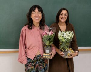 charla de asesoría de imagen en el IES Salvador Gadea