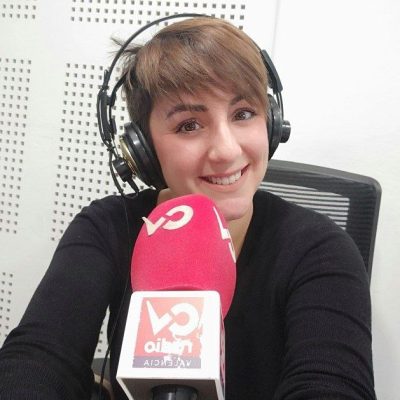 Paula Cuevas Estilista en CV Radio Valencia